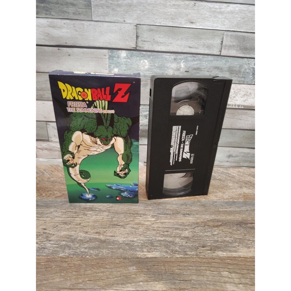 Dragon Ball Z DBZ Frieza Saga UNCUT VHS Box Set Vol 1-10 Connecting Spine Art - Picture 16 of 16